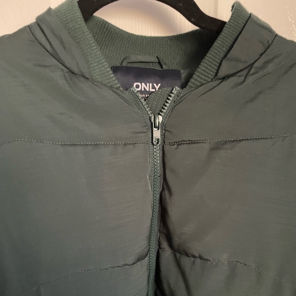 Dark Green Bomber Jacket - Picture 4 of 4